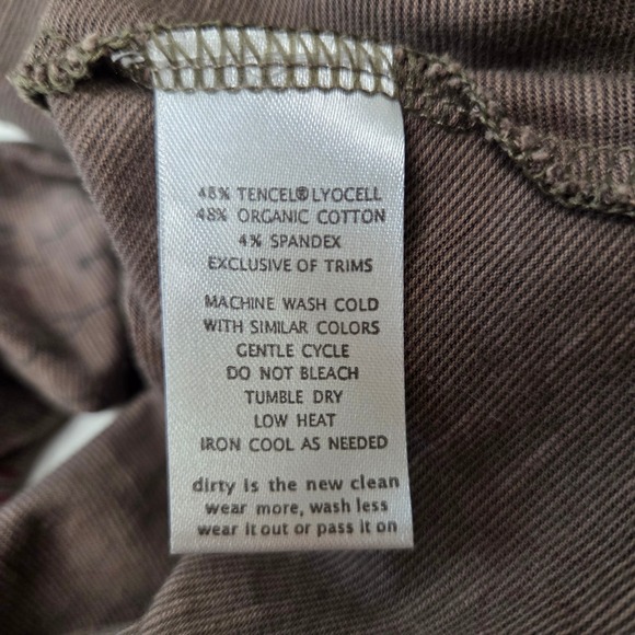 Toad&Co Womens Small Brown Geometric Print V-Neck Empire Waist A-Line Dress - Picture 5 of 5